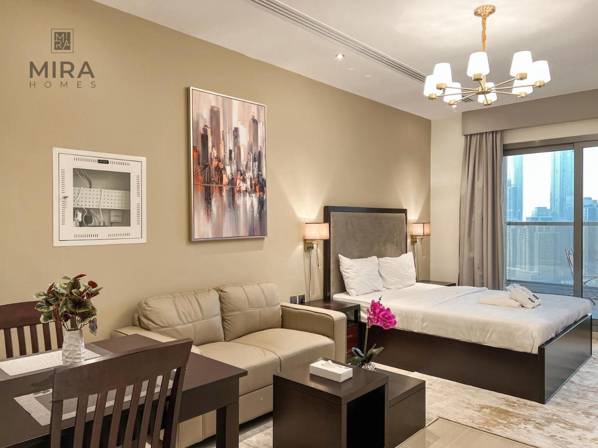Mira Holiday Homes - Lovely Studio With Burj Khalifa View Dubái Exterior foto