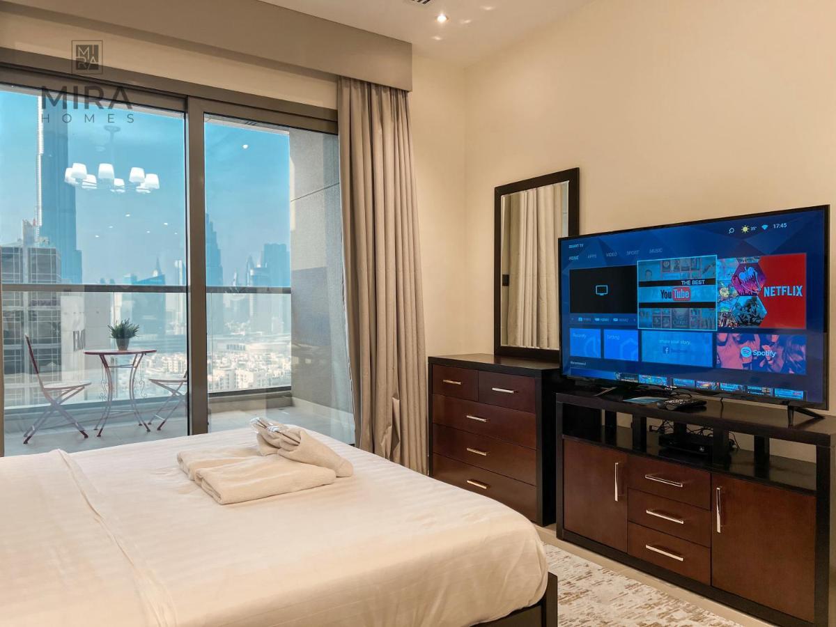 Mira Holiday Homes - Lovely Studio With Burj Khalifa View Dubái Exterior foto